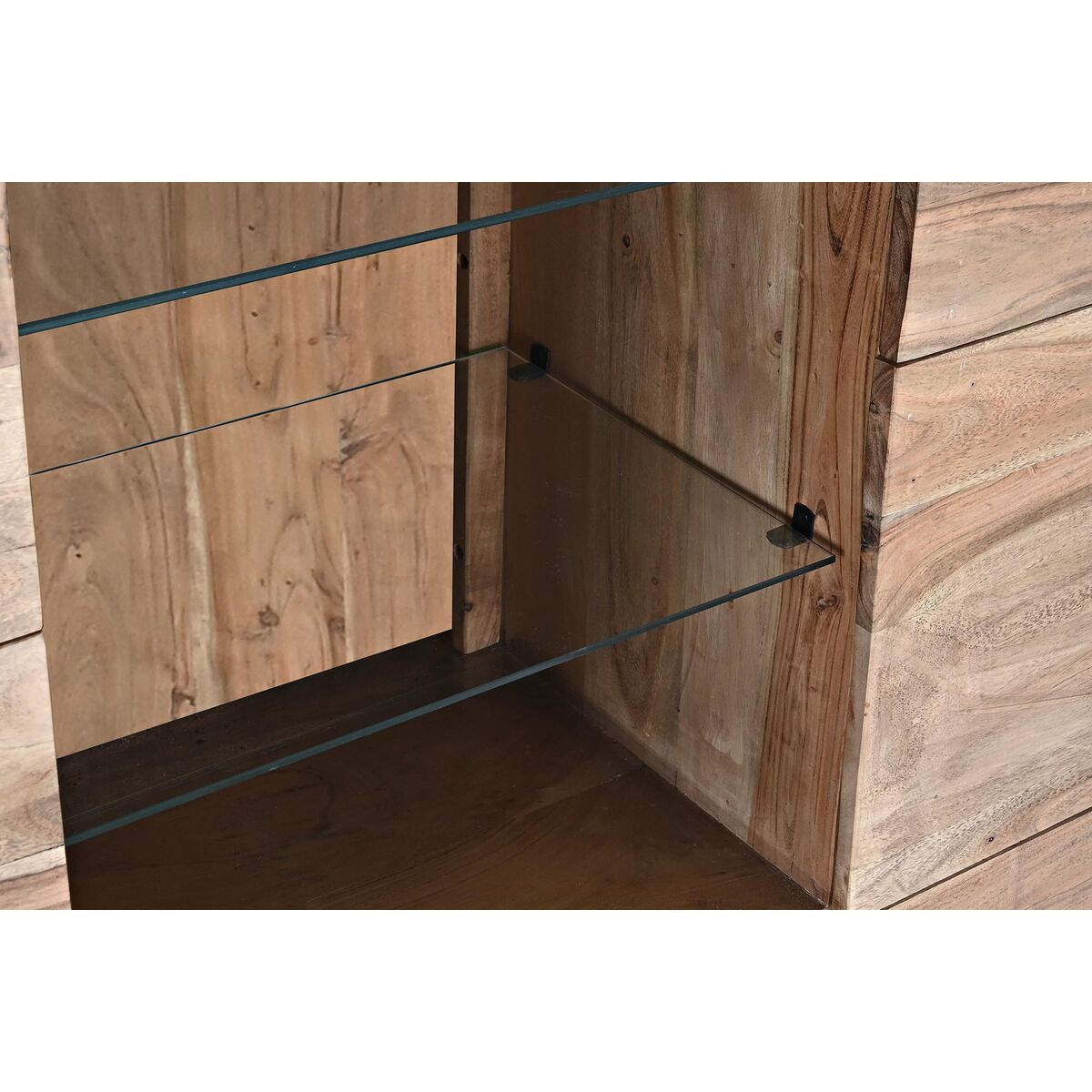Omara DKD Home Decor 145 x 40 x 153 cm Kristal Rjava Akacija